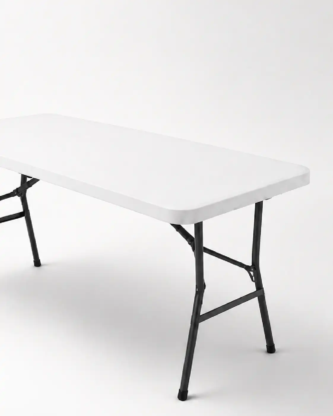 White 6ft rectangular table for rent